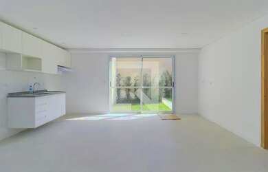 Imagem: O apartamento possui 1 Dormitório, 2 Banheiros, 1 Vaga na garagem