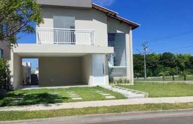 Imagem: A casa em condomínio possui 4 Dormitórios, 2 Banheiros, 2