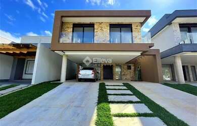 Imagem: A casa possui 3 Dormitórios, 4 Banheiros, 4 Vagas na garagem