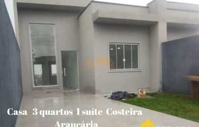 Imagem: A casa possui 3 Dormitórios, 2 Banheiros, 2 Vagas na garagem