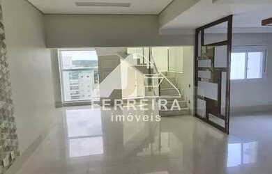 Imagem: O apartamento na cobertura possui 3 Dormitórios, 5 Banheiros