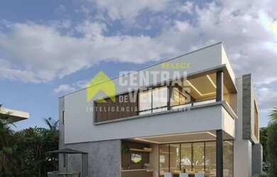 Imagem: A casa em condomínio possui 5 Dormitórios, 4 Banheiros, 2