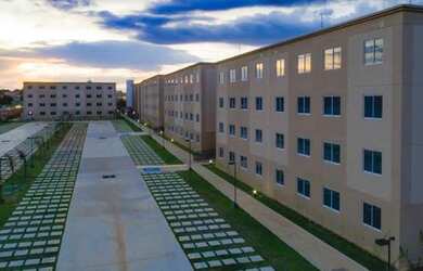 Imagem: O apartamento possui 1 Dormitório, 1 Banheiro, 1 Vaga na garagem