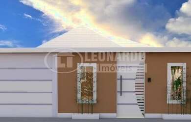 Imagem: A casa possui 2 Dormitórios, 2 Banheiros, 3 Vagas na garagem