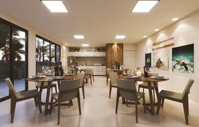 Imagem 3: Vendo belíssimo flat com área de lazer completa próximo ao mar intermares