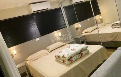 Imagem: O apartamento e possui 1 Dormitório, Suítes, 1 Banheiro