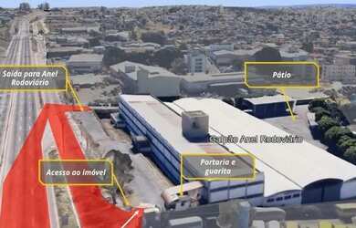 Imagem: O depósito possui 3.600m² de Área e está localizado em