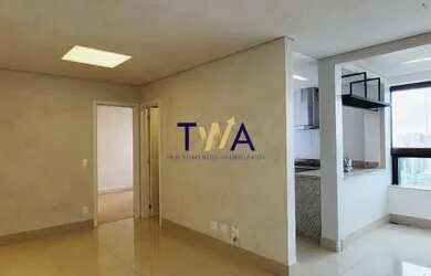 Imagem: O apartamento possui 1 Dormitório, 2 Banheiros, 2 Vagas na