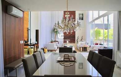 Imagem 13: Mansão com 9 suítes, 6 salas e piscina no Condomínio Fazenda Vila Real...