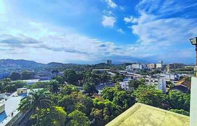 Imagem: O apartamento na cobertura possui 3 Dormitórios, 4 Banheiros