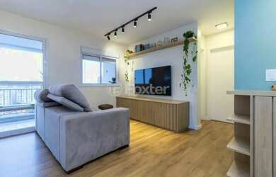 Imagem: O apartamento possui 2 Dormitórios, 2 Banheiros, 2 Vagas na