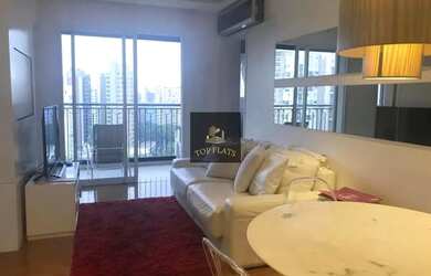 Imagem: O studio para alugar possui 1 Dormitório, 1 Banheiro, 1 Vaga