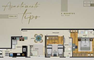 Imagem 6: Apartamento à venda, 2 quartos, 1 suíte, 2 vagas, Lourdes - Belo Horizonte/MG