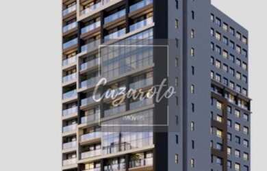 Imagem: O studio possui 1 Dormitório, 1 Banheiro, 20m² de Área e