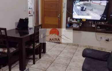 Imagem: O apartamento possui 1 Dormitório, 1 Banheiro, 1 Vaga na garagem