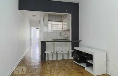 Imagem: O apartamento à venda possui 1 Dormitório, 1 Banheiro e 53m²