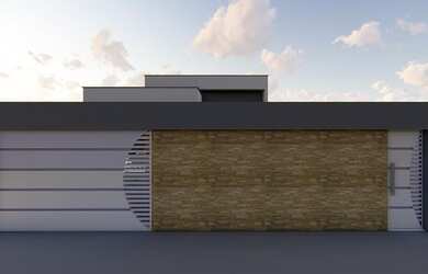 Imagem: A casa possui 2 Dormitórios, 1 Banheiro, 2 Vagas na garagem