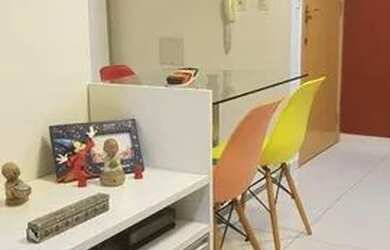 Imagem: O apartamento na cobertura possui 2 Dormitórios, 2 Banheiros