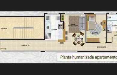Imagem 3: Apartamento Garden à venda, 2 quartos, 1 suíte, 2 vagas, Lourdes - Belo...