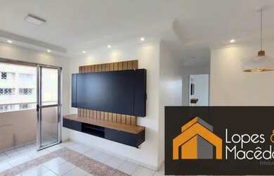 Imagem 3: APTO. 64m2 - Sala, dormitórios e cozinha com armários novos, vaga livre...