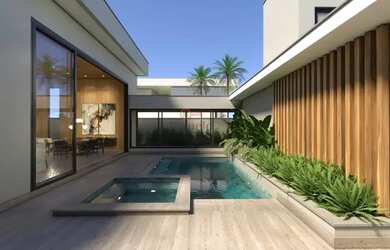 Imagem: A casa em condomínio possui 3 Dormitórios, 5 Banheiros, 2