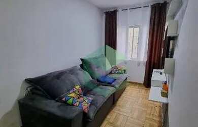 Imagem: O apartamento possui 1 Dormitório, 1 Banheiro, 1 Vaga na garagem