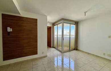 Imagem: O apartamento possui 1 Dormitório, 1 Banheiro, 1 Vaga na garagem