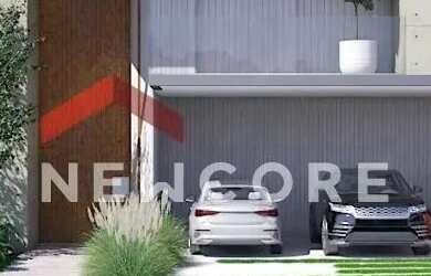 Imagem: A casa em condomínio possui 4 Dormitórios, 5 Banheiros, 3