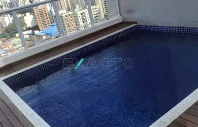 Imagem: O apartamento possui 1 Dormitório, 1 Banheiro, 1 Vaga na garagem