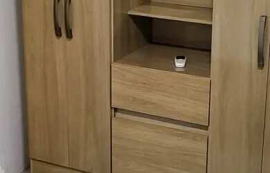 Imagem: A kitnet possui 1 Dormitório, 1 Banheiro, Imóvel mobiliado