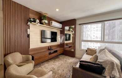 Imagem: O apartamento possui 2 Dormitórios, 2 Banheiros, 1 Vaga na