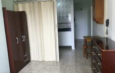 Imagem: A kitnet possui 1 Dormitório, 1 Banheiro, 35m² de Área e