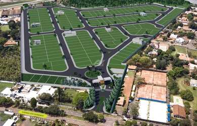 Imagem: O terreno possui 487m² de Área e está localizado em Santa