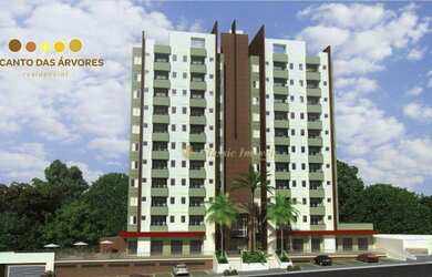 Imagem: O apartamento possui 1 Dormitório, 2 Banheiros, 1 Vaga na garagem