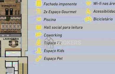 Imagem 6: Apartamento com 1 quarta 32 m² - venda por R$ 230.000 ou aluguel por...