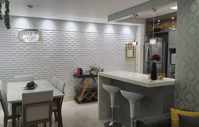 Imagem: O apartamento possui 2 Dormitórios, 2 Banheiros, 1 Vaga na