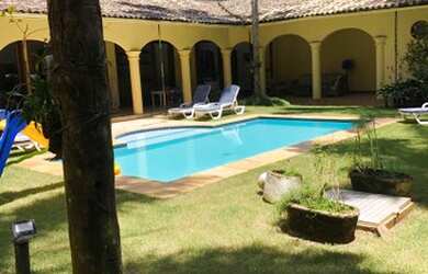 Imagem 2: CONDOMÍNIO IPORANGA GUARUJA, CASA MARAVILHOSA 5 SUÍTES, 850 M2 A/U, PRÓXIMA A CACHOEIRA E