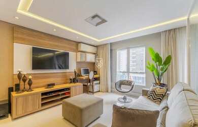 Imagem: O apartamento possui 3 Dormitórios, 1 Banheiro, 1 Vaga na garagem