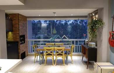 Imagem: O apartamento possui 3 Dormitórios, 2 Banheiros, 2 Vagas na