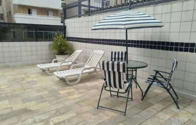 Imagem 13: Kitão possui 48 metros quadrados com 1 quarto na Tupi - Praia Grande - SP