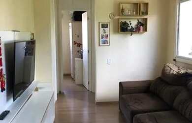 Imagem: O apartamento possui 2 Dormitórios, 1 Banheiro, 1 Vaga na garagem