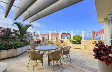 Imagem: O apartamento na cobertura para alugar possui 4 Dormitórios