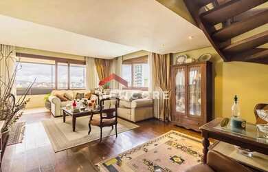 Imagem: O apartamento na cobertura possui 5 Dormitórios, 5 Banheiros