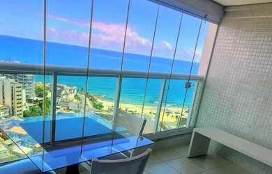 Imagem 4: Aluguel apartamento tipo studio, 47m², VISTA TOTAL MAR, quarto/sala -...