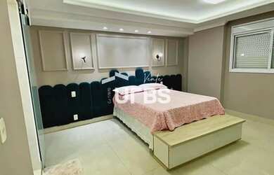 Imagem: O apartamento possui 1 Dormitório, 2 Banheiros, 1 Vaga na garagem