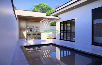 Imagem: A casa em condomínio possui 3 Dormitórios, 4 Banheiros, 4