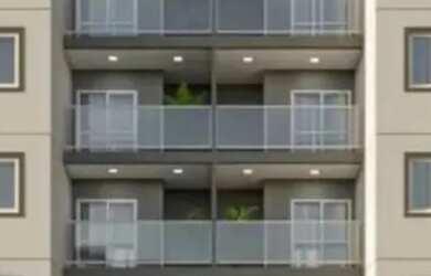 Imagem: O apartamento possui 2 Dormitórios, 1 Banheiro, 1 Vaga na garagem