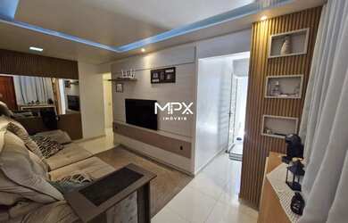 Imagem: A casa possui 2 Dormitórios, 2 Banheiros, 3 Vagas na garagem