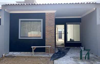 Imagem: A casa em condomínio possui 3 Dormitórios, 1 Banheiro, 1 Vaga