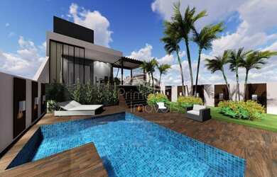 Imagem: A casa possui 3 Dormitórios, 5 Banheiros, 2 Vagas na garagem